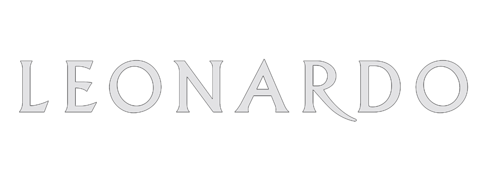 Text logo for Leonardo