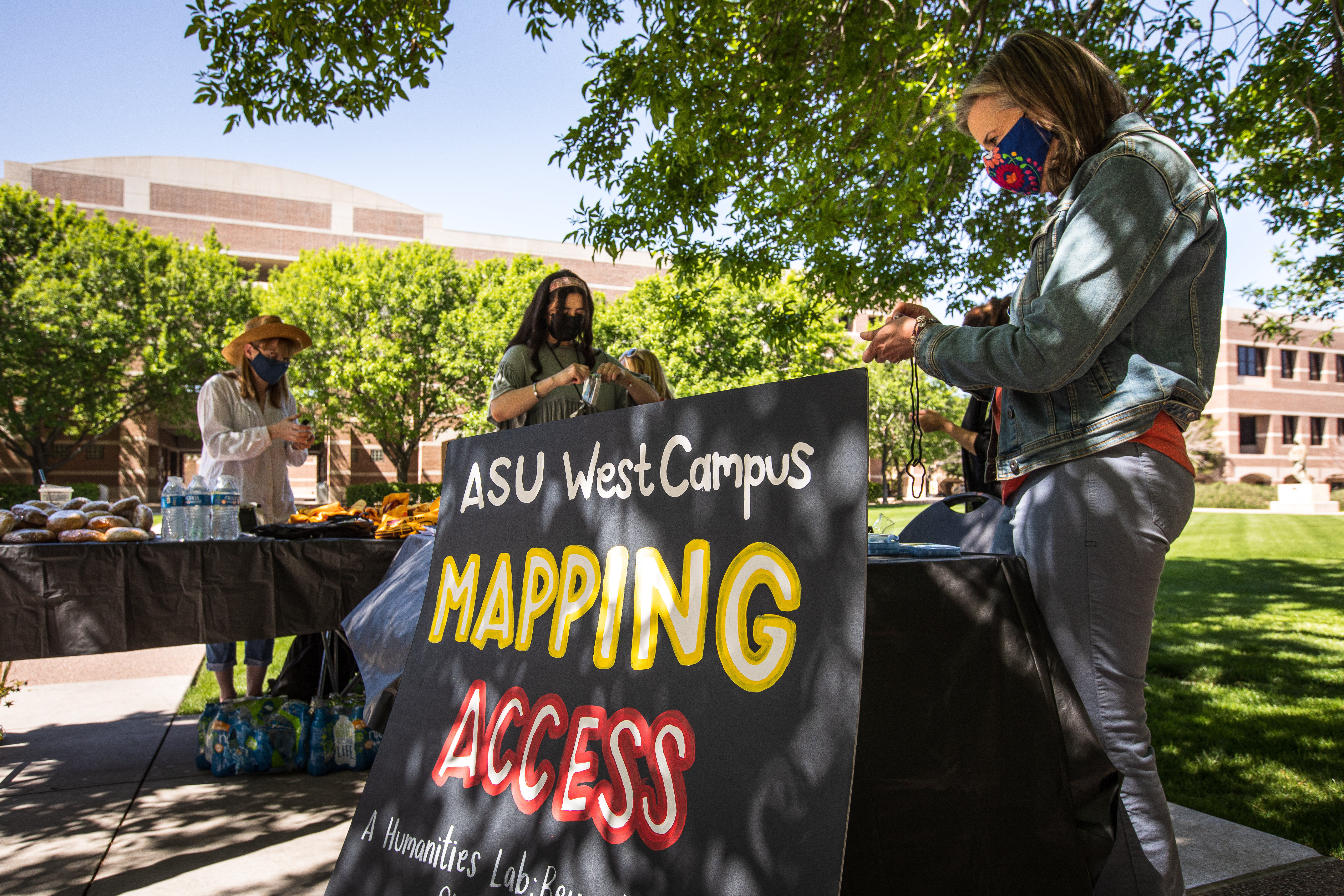 Mapping Access Volunteer Event West Campus