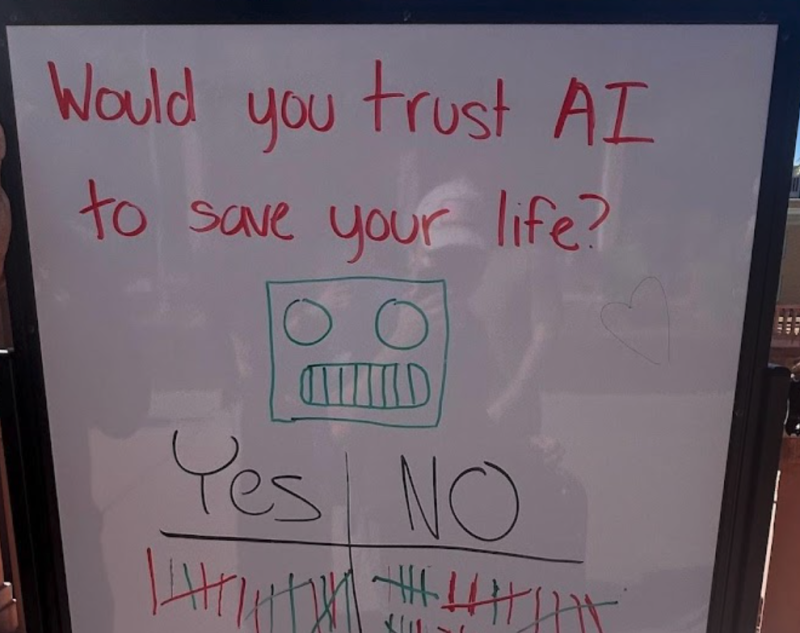 Would you trust AI to save your life?