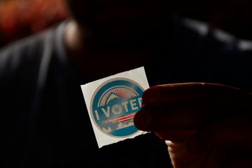 Picture of I voted sticker