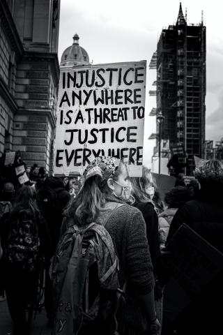 People protesting